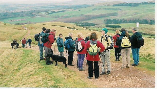 Wakers above Castlelaw